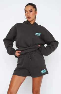 Jackets & Blazers | White Fox Boutique Taking Over Oversized Hoodie Charcoal grey