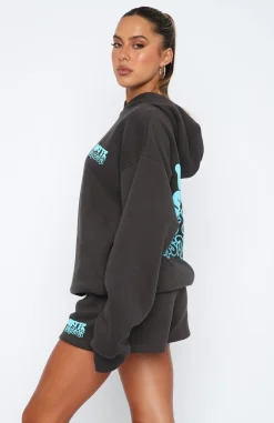 Jackets & Blazers | White Fox Boutique Taking Over Oversized Hoodie Charcoal grey