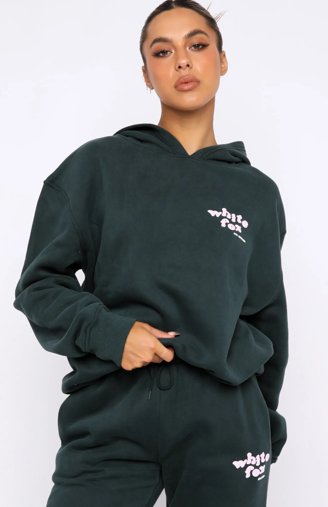 Jackets & Blazers | White Fox Boutique 4th Edition Oversized Hoodie Clover green