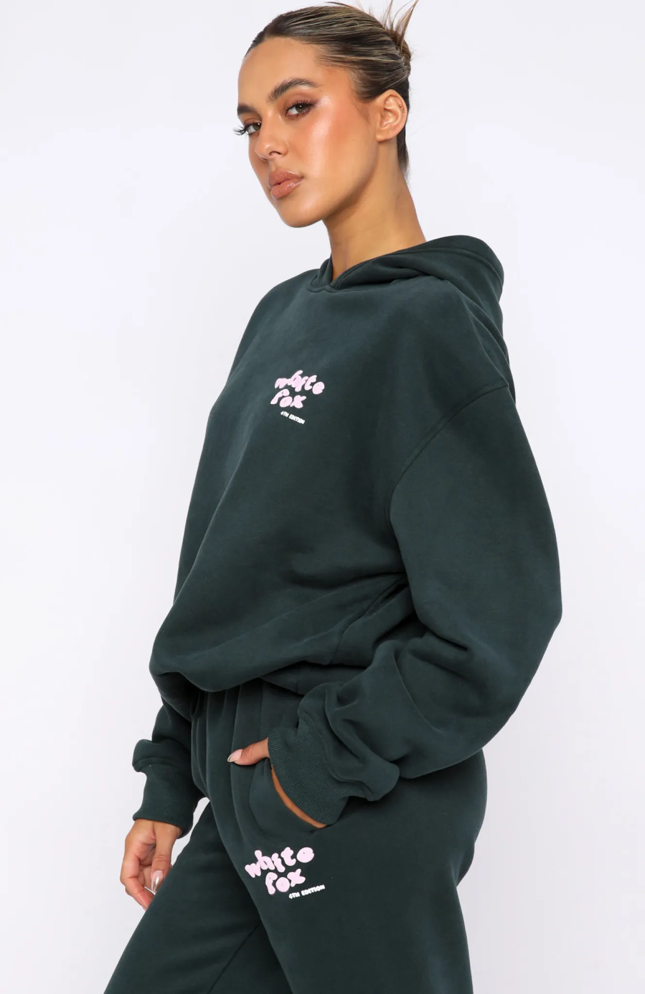 Jackets & Blazers | White Fox Boutique 4th Edition Oversized Hoodie Clover green