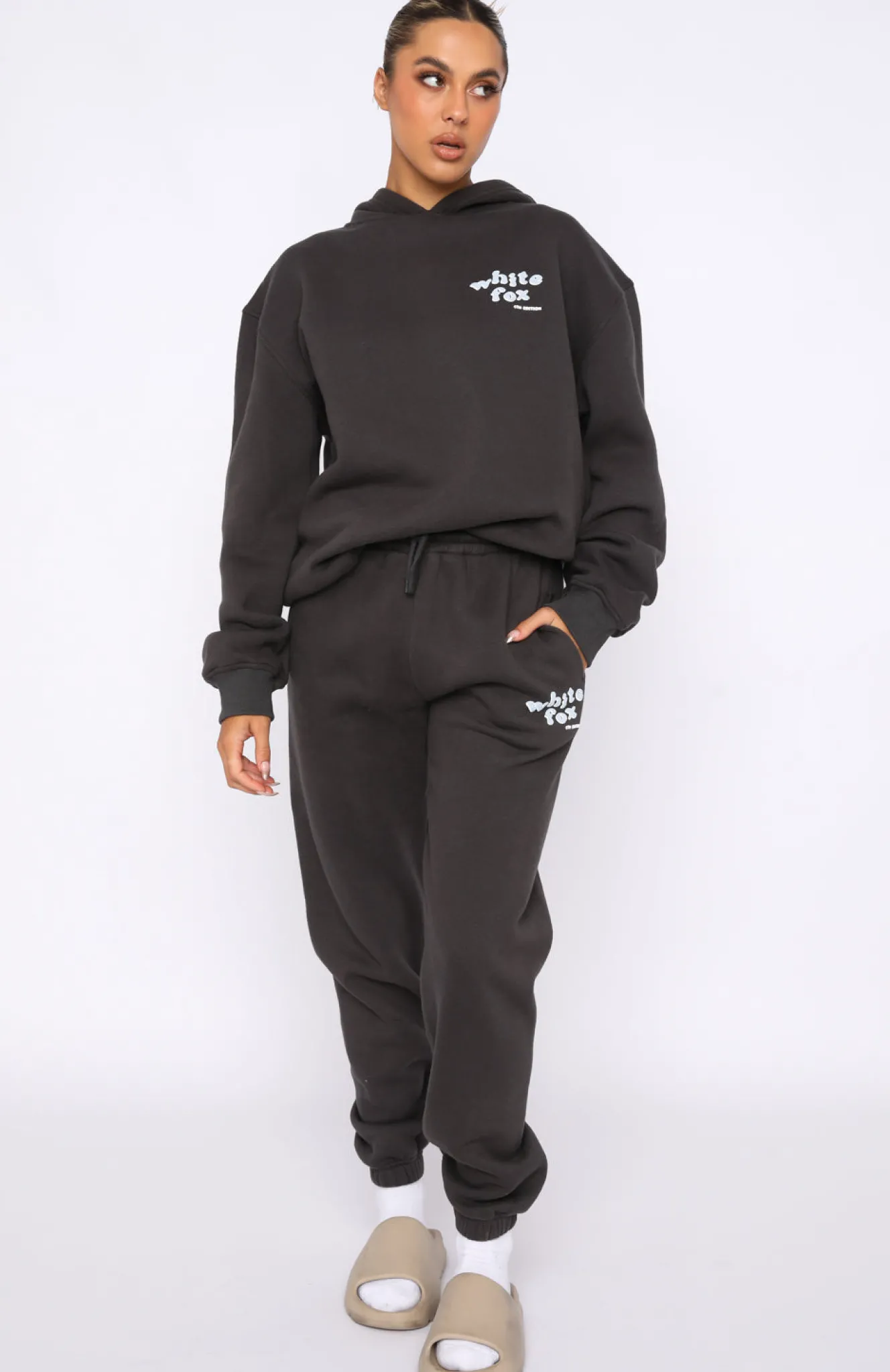 Jackets & Blazers | White Fox Boutique 4th Edition Oversized Hoodie Storm grey
