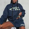 Jackets & Blazers | White Fox Boutique 4th Edition Oversized Sweater Midnight blue