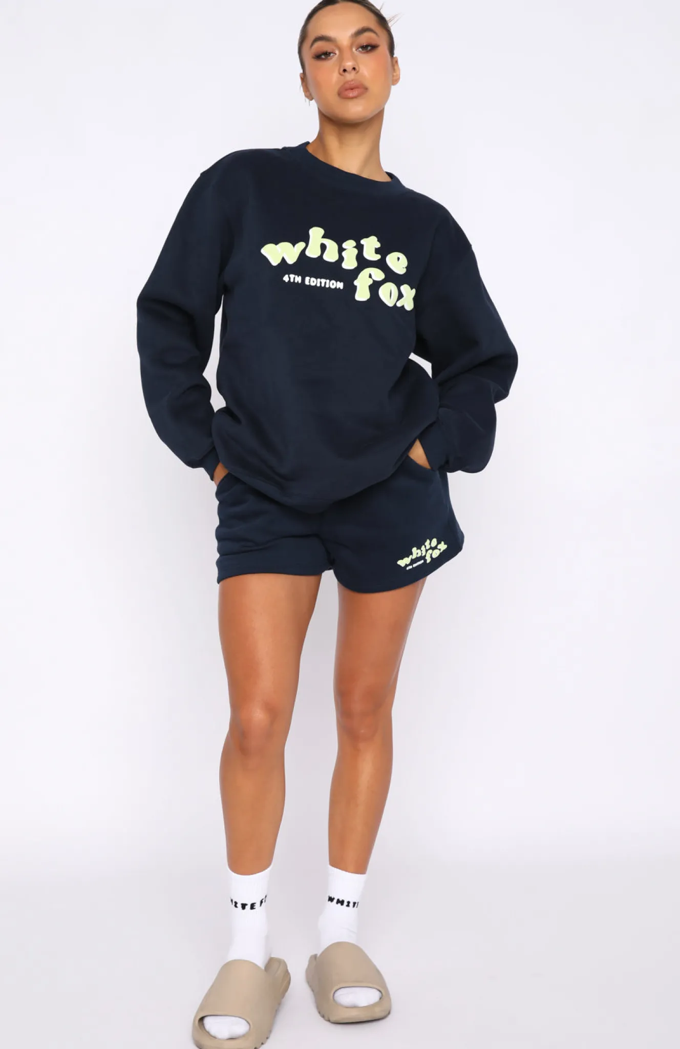 Jackets & Blazers | White Fox Boutique 4th Edition Oversized Sweater Midnight blue