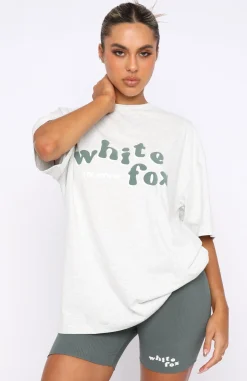 Shirts & Blouses | White Fox Boutique 4th Edition Oversized Tee Smoke grey