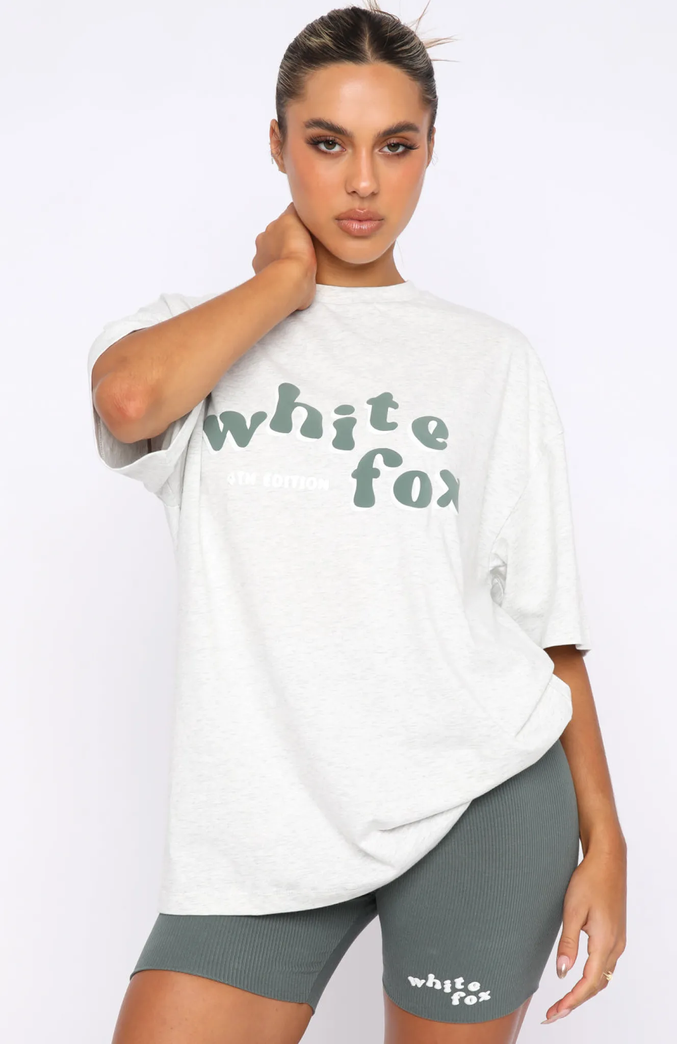 Shirts & Blouses | White Fox Boutique 4th Edition Oversized Tee Smoke grey