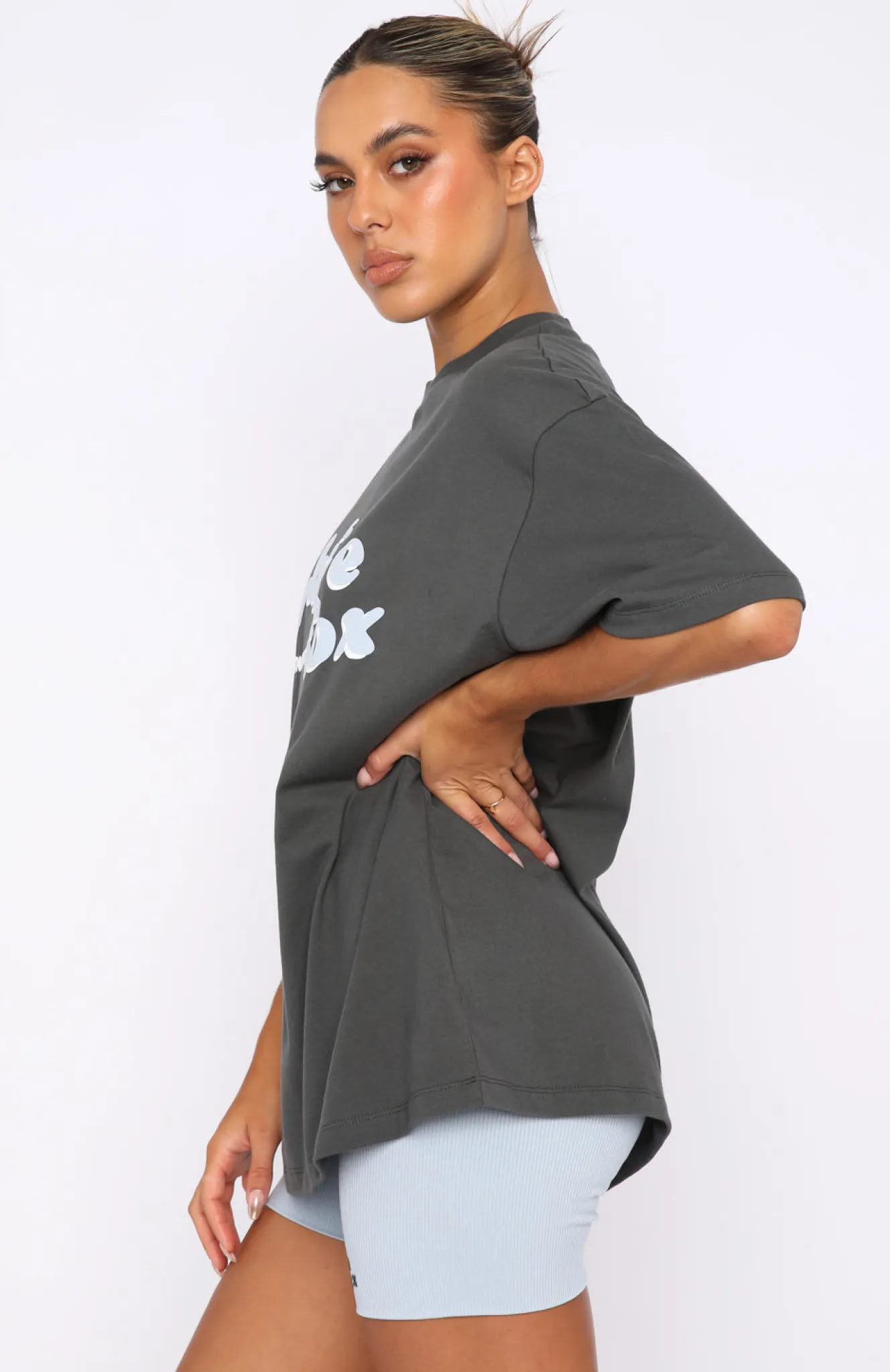 Shirts & Blouses | White Fox Boutique 4th Edition Oversized Tee Storm grey