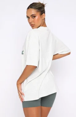 Shirts & Blouses | White Fox Boutique 4th Edition Oversized Tee Smoke grey