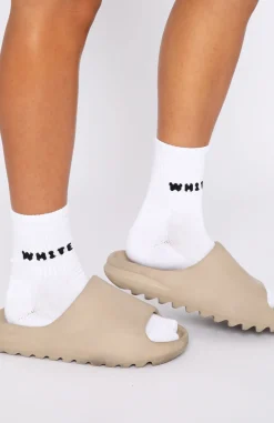 Socks | White Fox Boutique 4th Edition Socks white