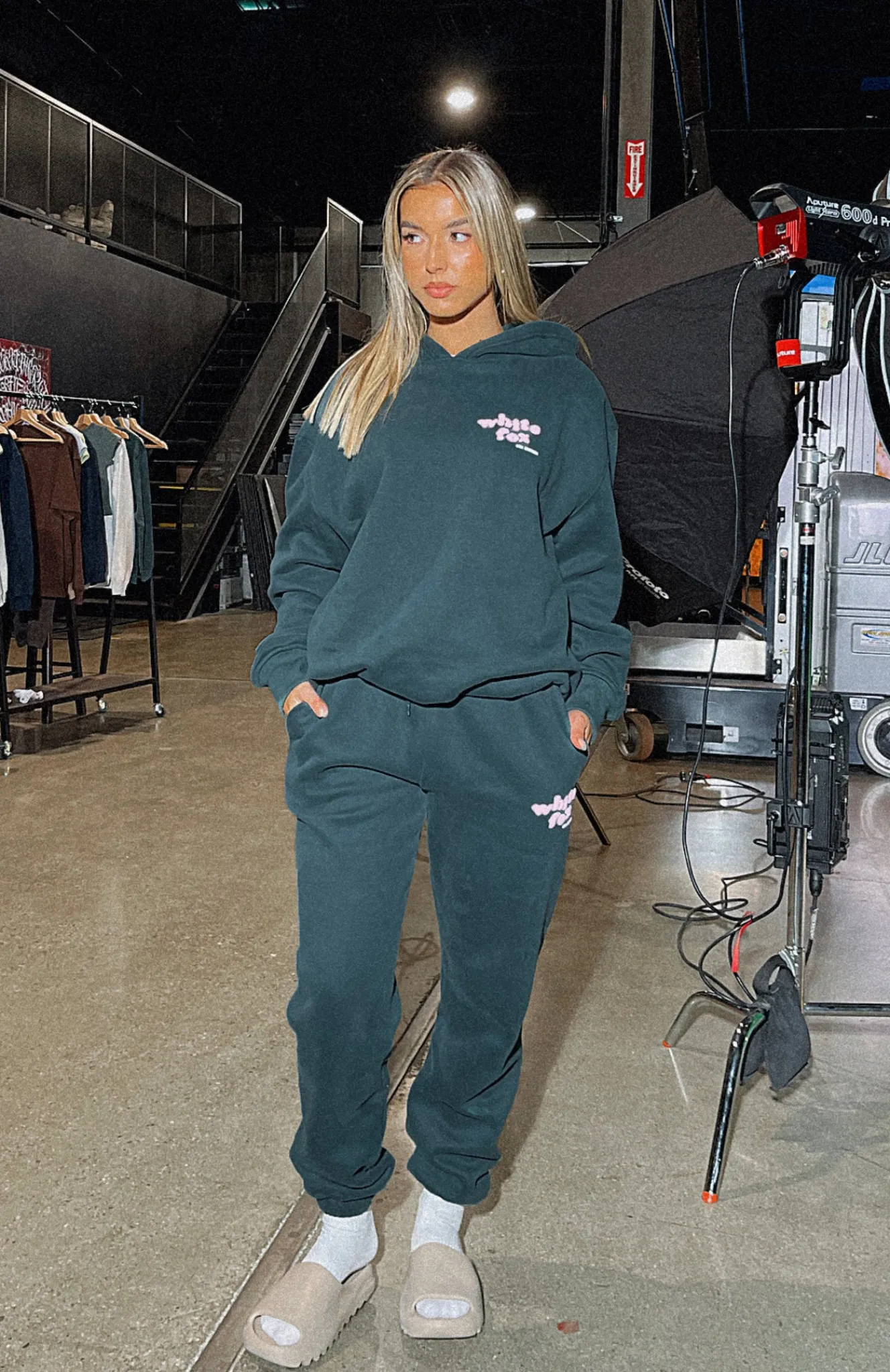 Sweatpants | White Fox Boutique 4th Edition Sweatpants Clover green
