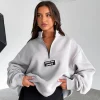 Jackets & Blazers | White Fox Boutique The Elite Zip Front Sweater Lunar grey