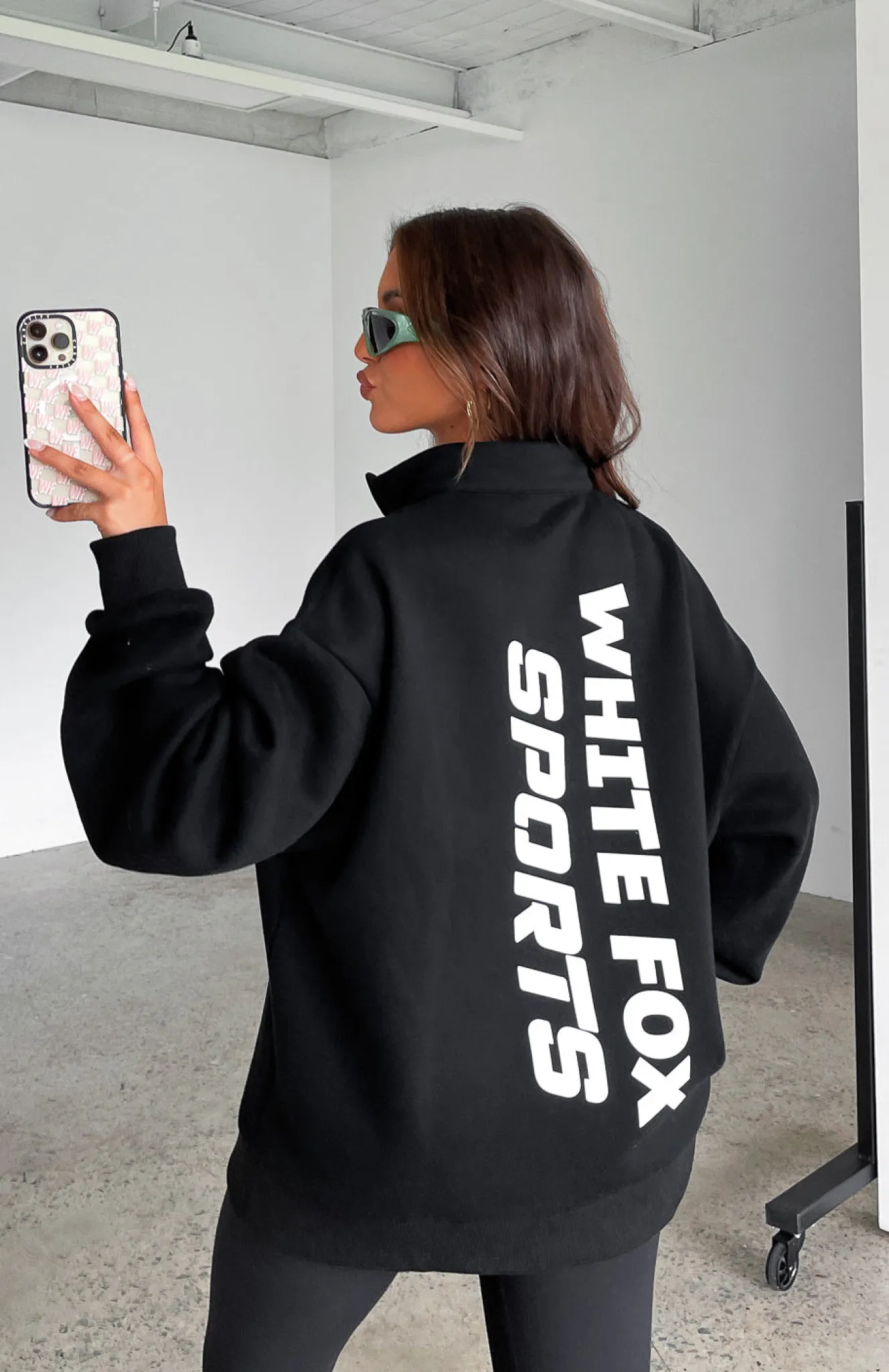Jackets & Blazers | White Fox Boutique The Elite Zip Front Sweater black