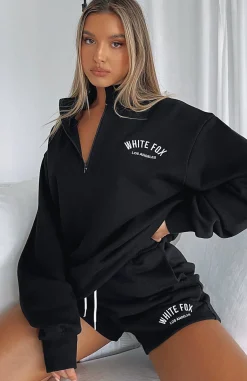 Jackets & Blazers | White Fox Boutique The Highest Demand Zip Front Sweater black