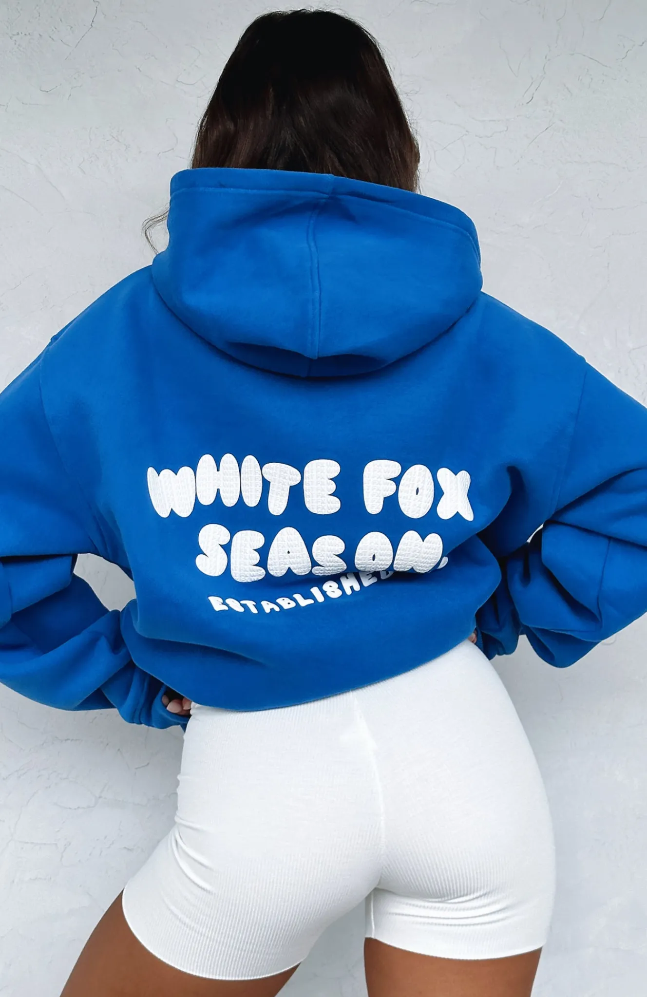 Jackets & Blazers | White Fox Boutique The Main Season Oversized Hoodie Electric blue