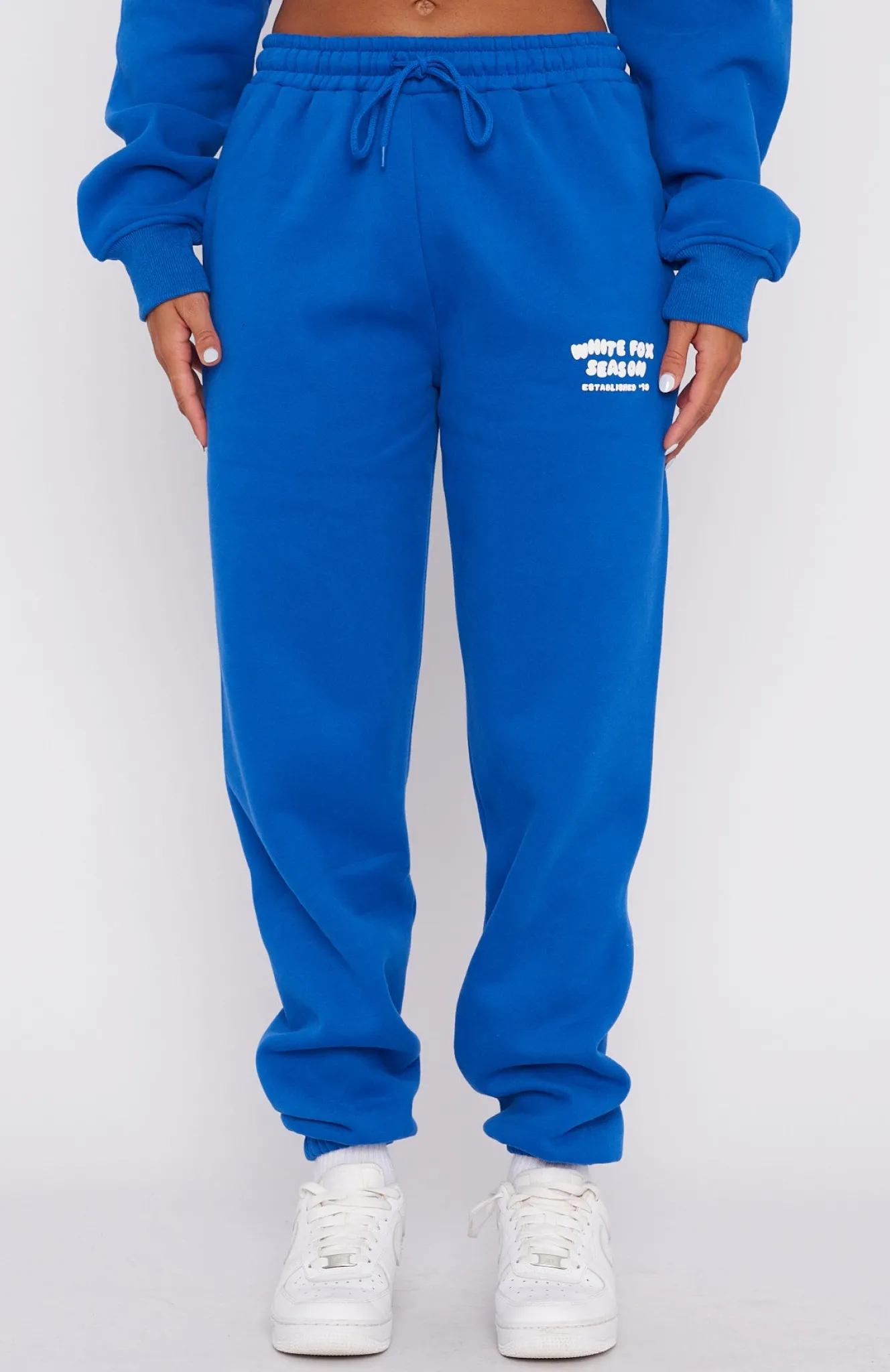 Sweatpants | White Fox Boutique The Main Season Sweatpants Electric blue