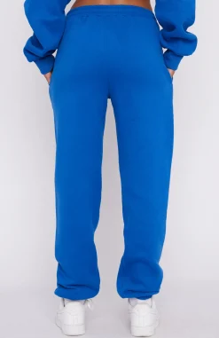 Sweatpants | White Fox Boutique The Main Season Sweatpants Electric blue