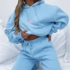 Jackets & Blazers | White Fox Boutique The New Way Hoodie Baby blue