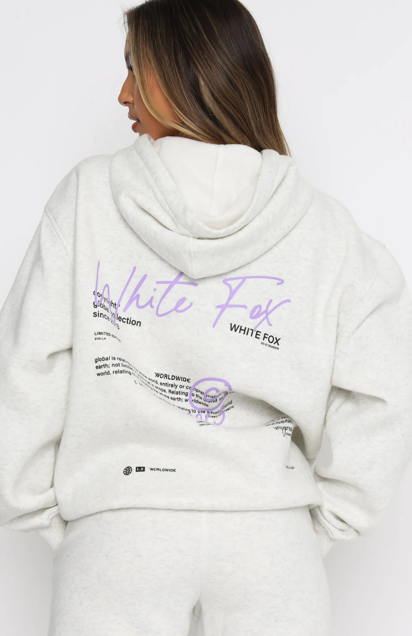 Jackets & Blazers | White Fox Boutique The New Way Hoodie Marle grey