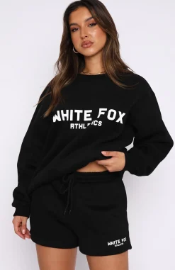 Shorts | White Fox Boutique The Next Level Lounge Shorts black