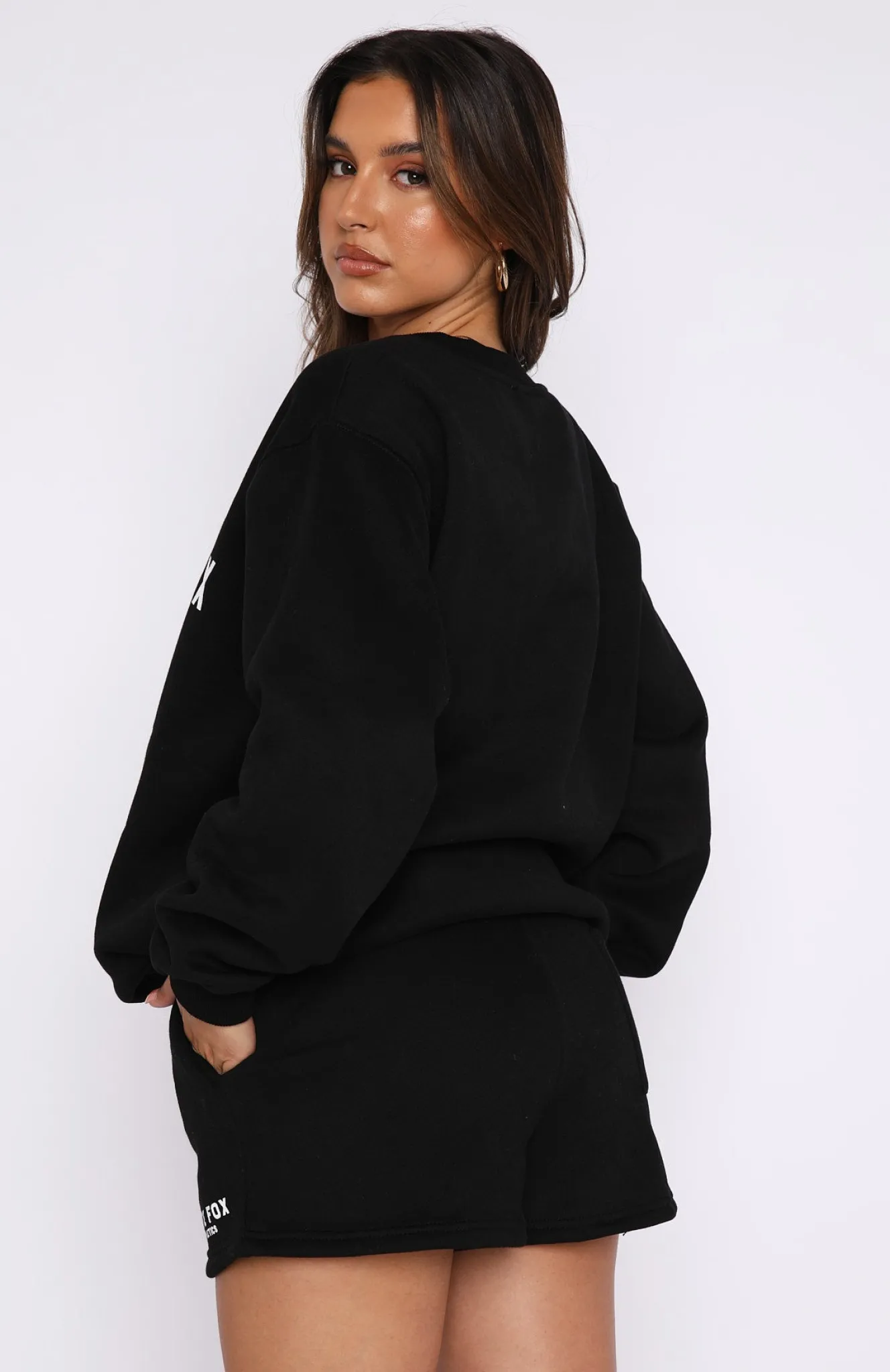 Shorts | White Fox Boutique The Next Level Lounge Shorts black