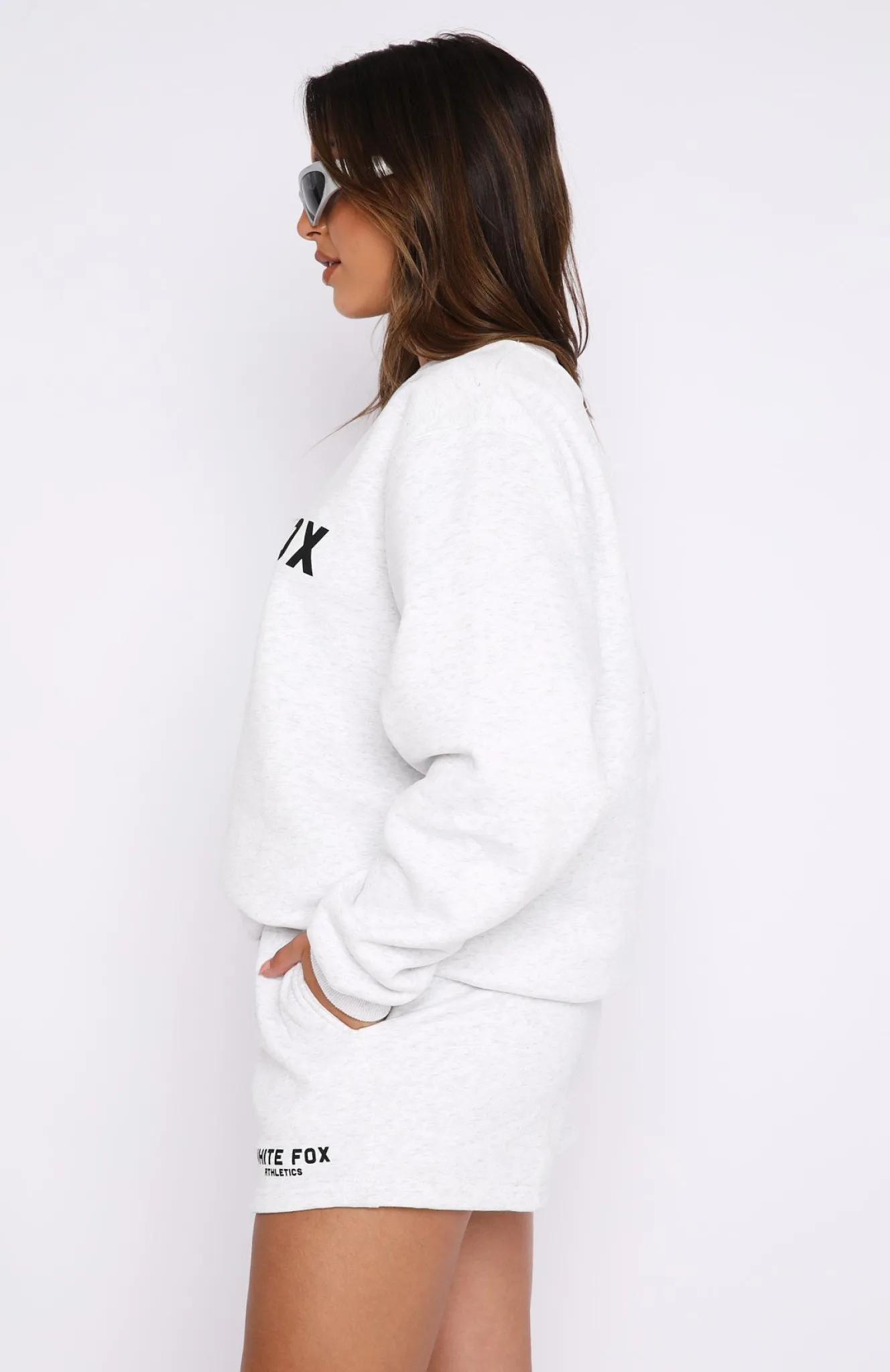 Jackets & Blazers | White Fox Boutique The Next Level Oversized Sweater Marle grey