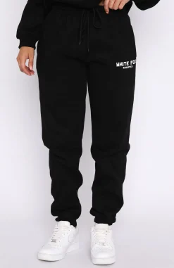 Sweatpants | White Fox Boutique The Next Level Sweatpants black