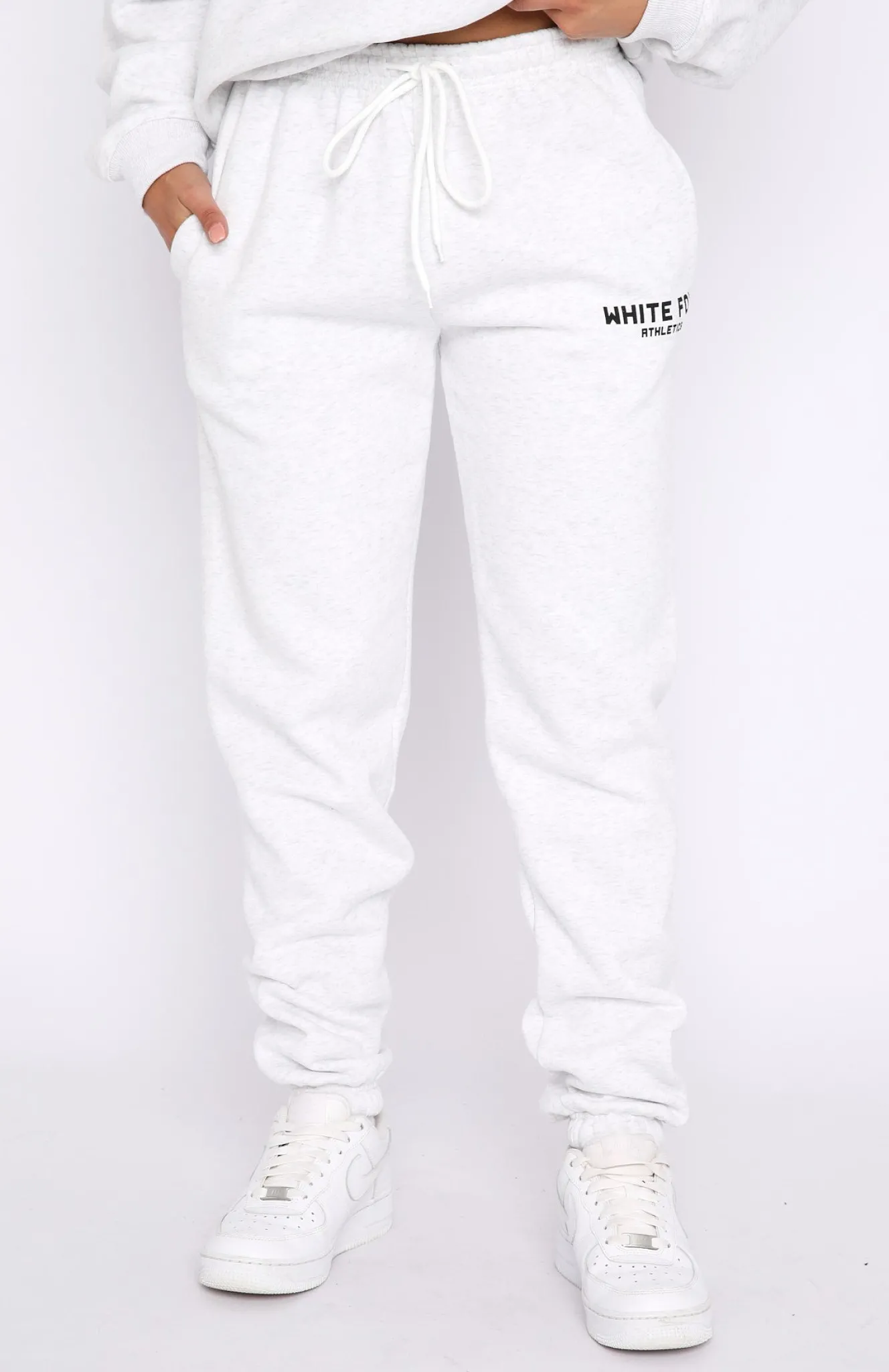Sweatpants | White Fox Boutique The Next Level Sweatpants Marle grey