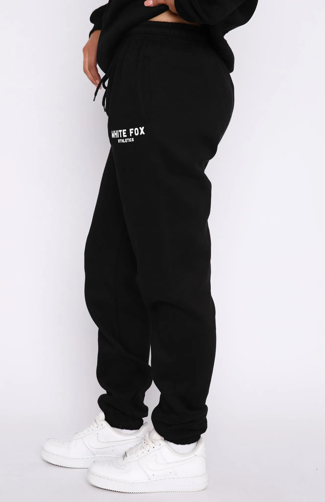 Sweatpants | White Fox Boutique The Next Level Sweatpants black