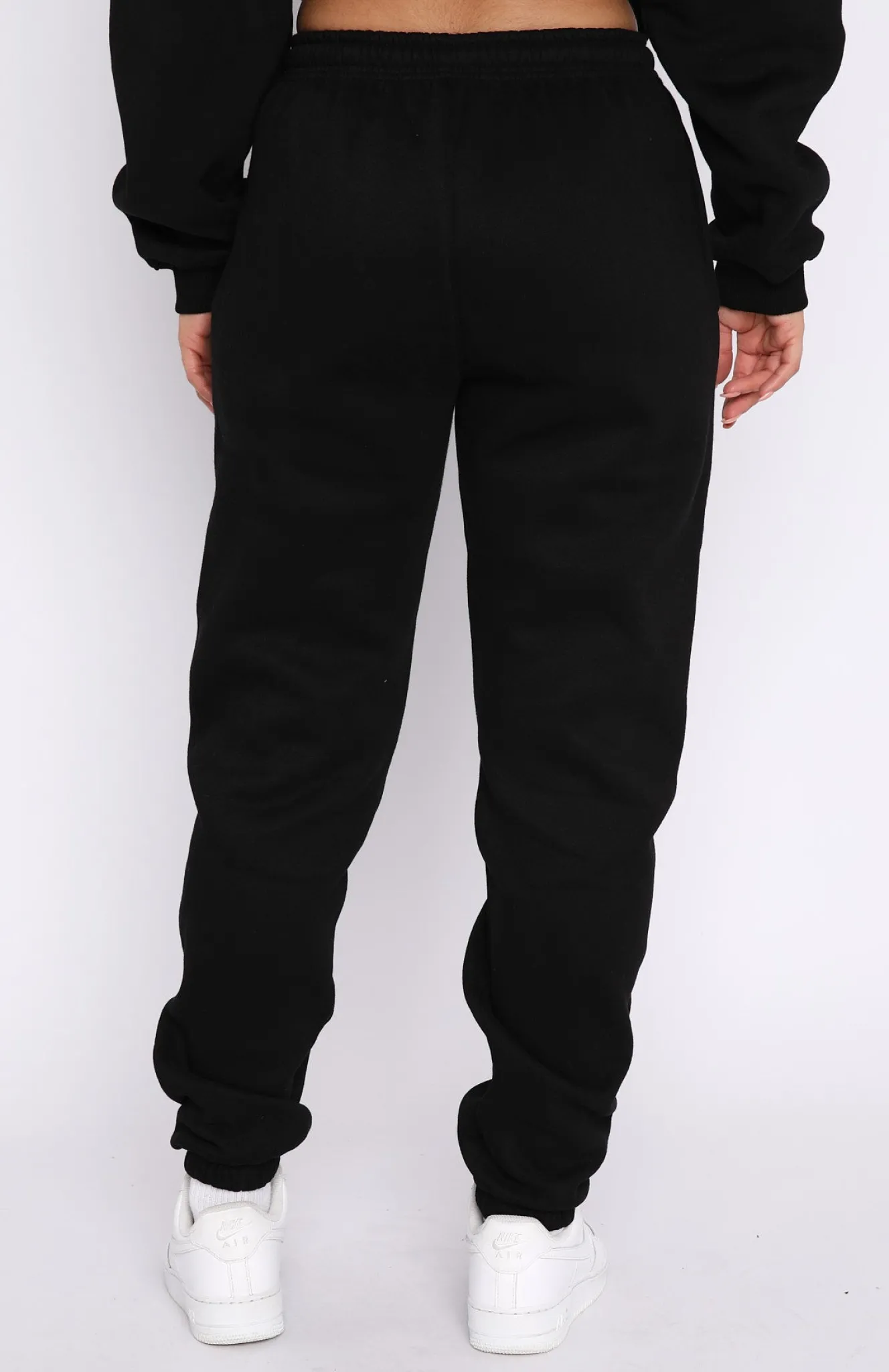 Sweatpants | White Fox Boutique The Next Level Sweatpants black