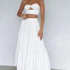 Restocked | White Fox Boutique The One's You Love Maxi Set white