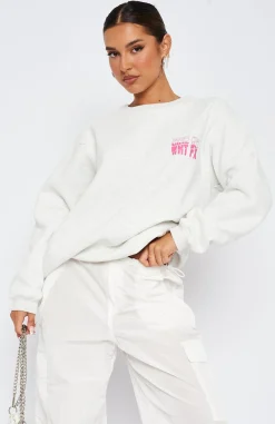 Jackets & Blazers | White Fox Boutique The Originals Oversized Sweater Marle grey