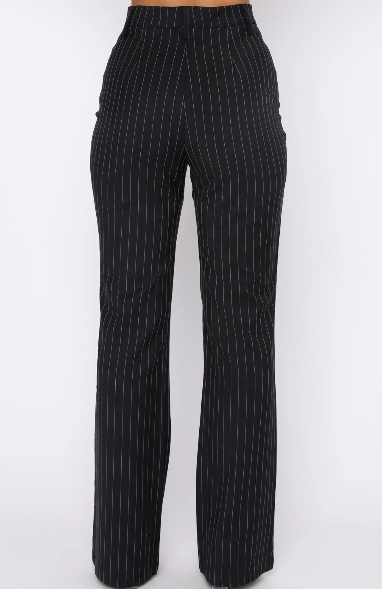 Pants | White Fox Boutique There She Goes Pants Navy Pinstripe blue