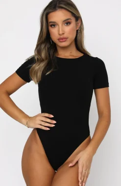 Shirts & Blouses | White Fox Boutique Too Good To Be True Bodysuit black