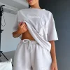 Pants | White Fox Boutique Top Tier Lounge Shorts Lunar grey