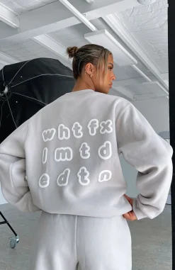 Jackets & Blazers | White Fox Boutique Top Tier Oversized Sweater Lunar grey