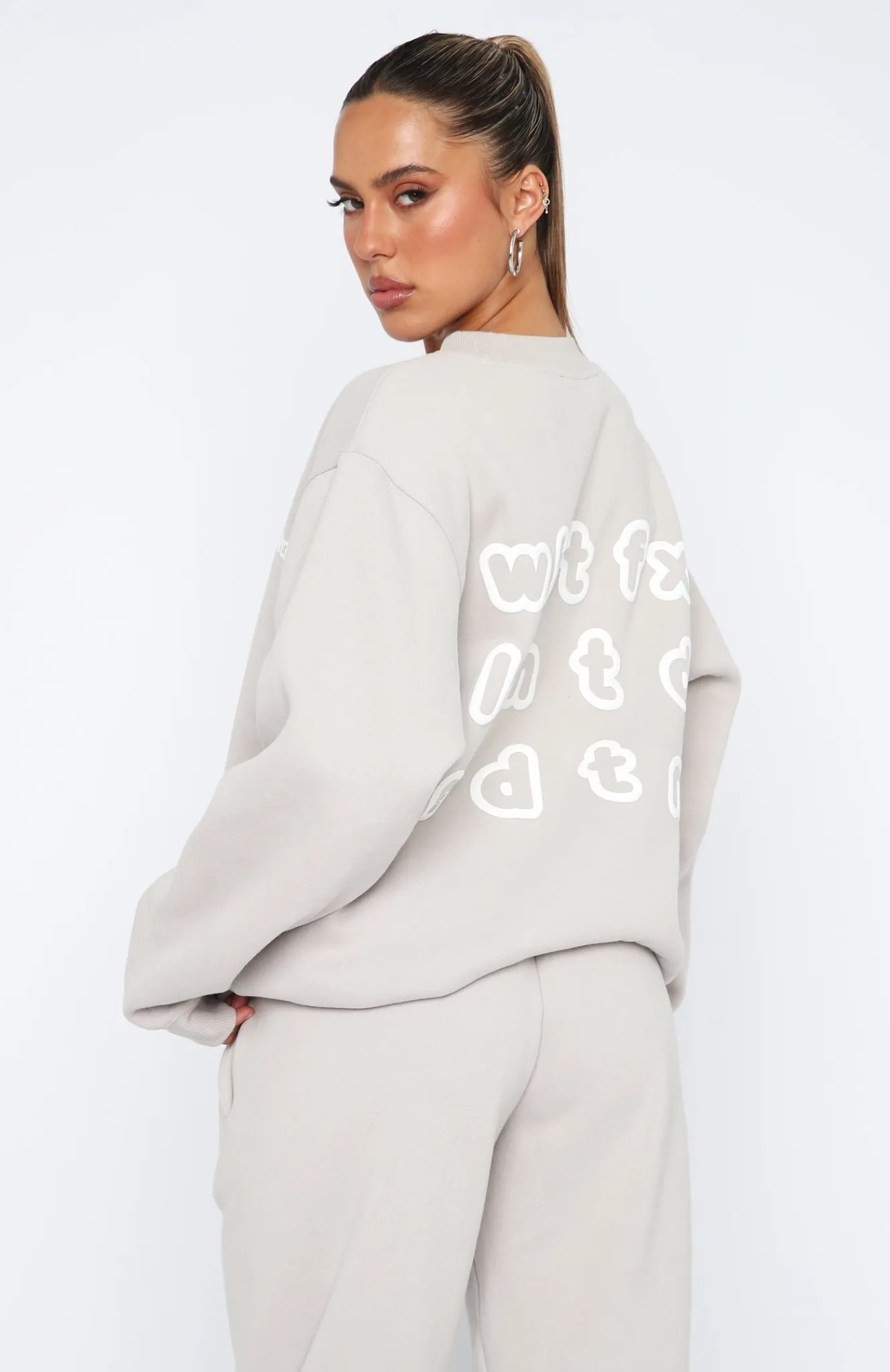 Jackets & Blazers | White Fox Boutique Top Tier Oversized Sweater Lunar grey