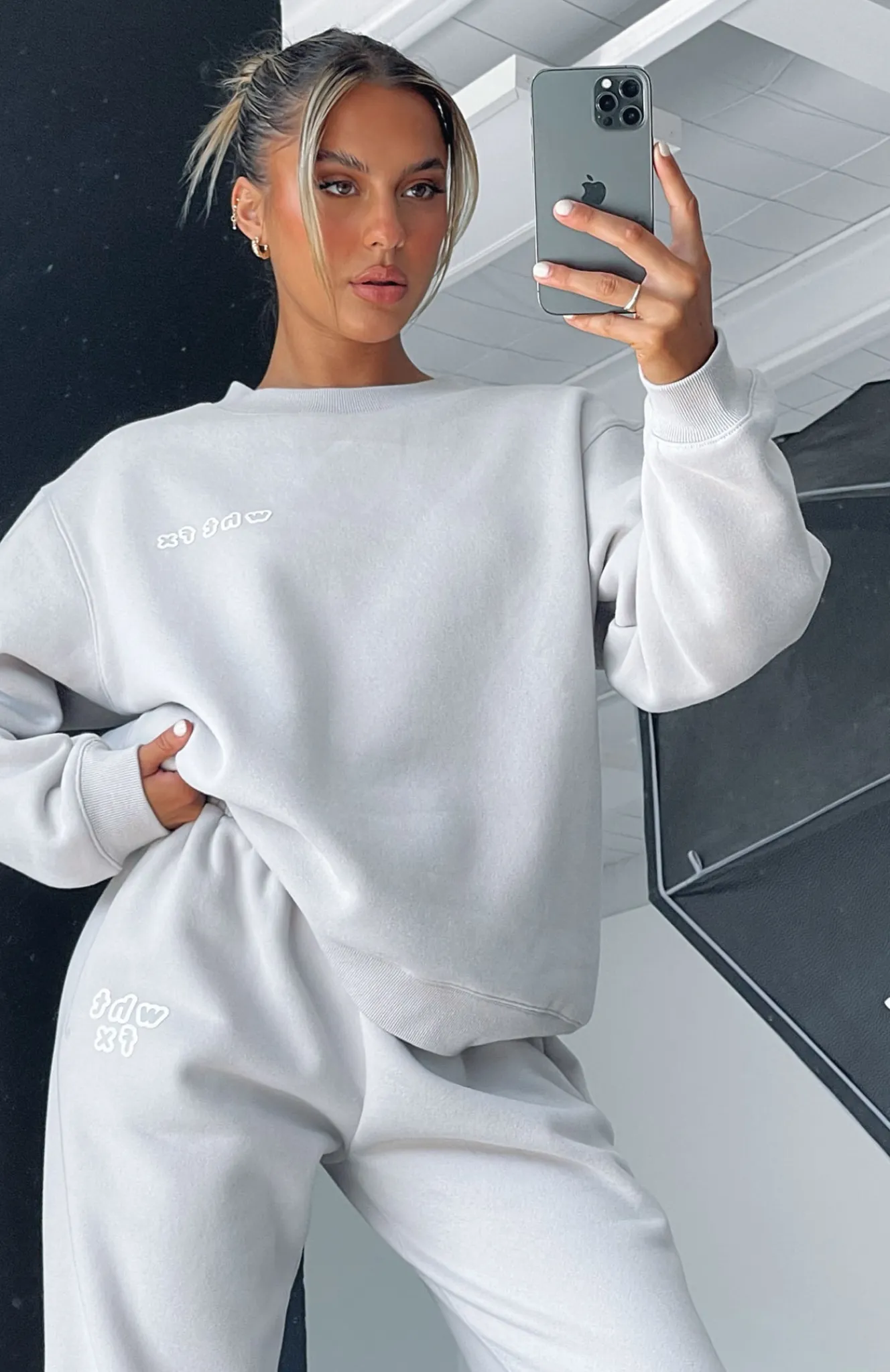 Jackets & Blazers | White Fox Boutique Top Tier Oversized Sweater Lunar grey