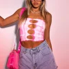 Shirts & Blouses | White Fox Boutique Toxic Love Crop Candy pink