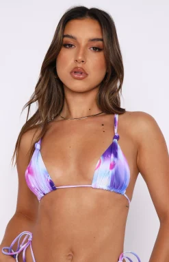Bikini Tops | White Fox Boutique Tropical Attraction Bikini Top Orb purple