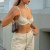 Shirts & Blouses | White Fox Boutique True For You Crop Oatmeal nude