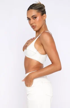 Shirts & Blouses | White Fox Boutique True For You Crop Off white