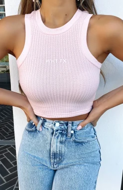 Shirts & Blouses | White Fox Boutique True Romance Crop Baby pink