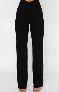 Pants | White Fox Boutique Trust Yourself Pants black