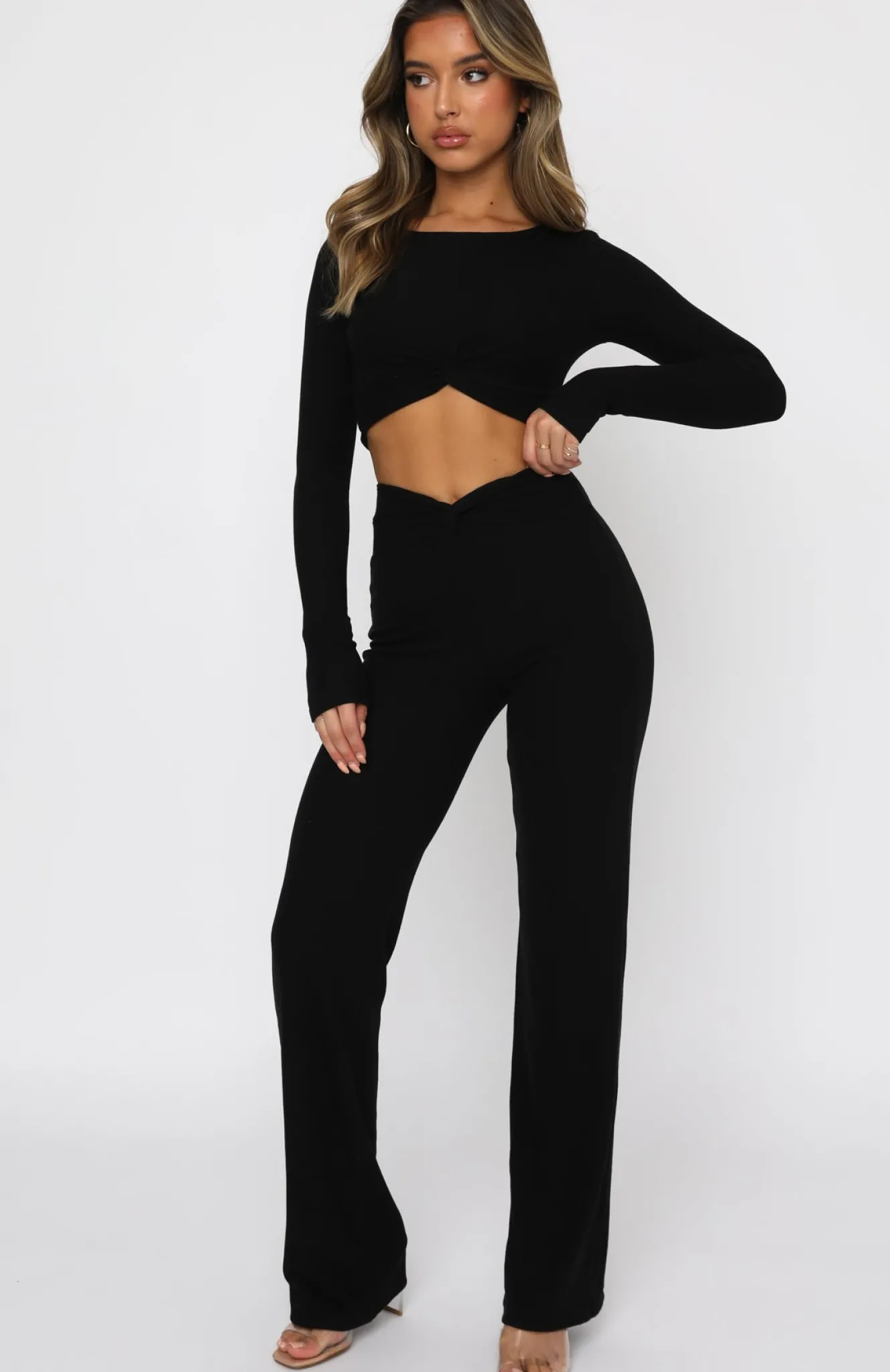 Pants | White Fox Boutique Trust Yourself Pants black