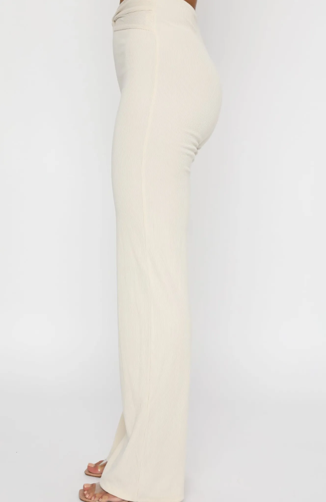 Pants | White Fox Boutique Trust Yourself Pants Oatmeal nude