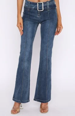 Denim | White Fox Boutique Truth Or Dare Jeans Dark Wash blue