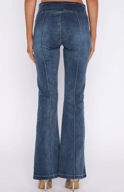 Denim | White Fox Boutique Truth Or Dare Jeans Dark Wash blue
