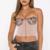 Shirts & Blouses | White Fox Boutique Unforgettable Bustier nude
