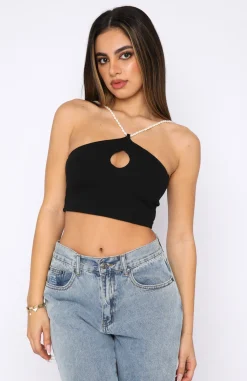 Shirts & Blouses | White Fox Boutique Universal Love Crop black