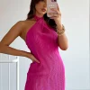 Restocked | White Fox Boutique Up In The Air Mini Dress pink