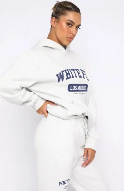 Jackets & Blazers | White Fox Boutique Varsity Vibe Hoodie Marle grey